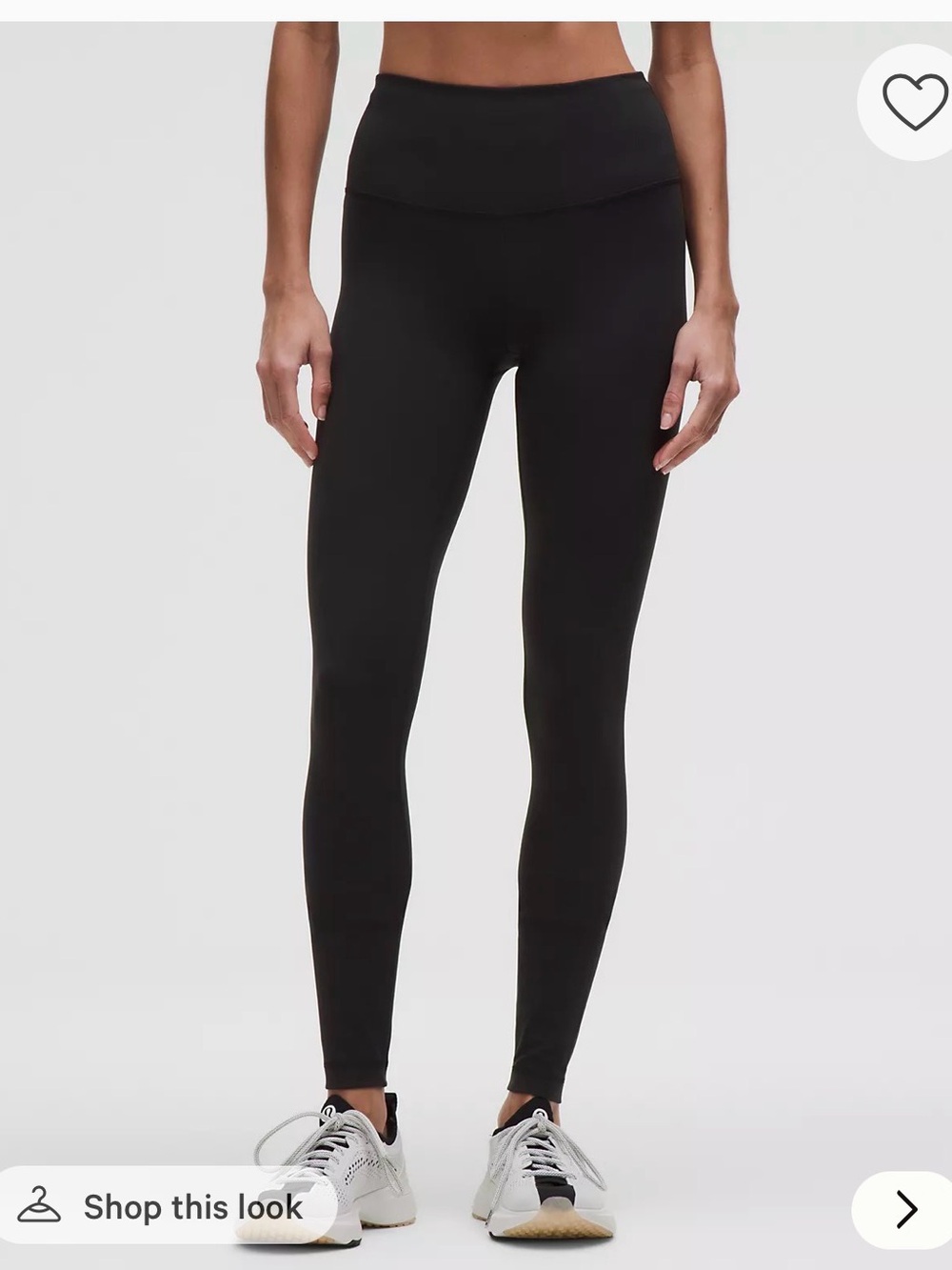 lululemon athletica Black High-Waist Leggings